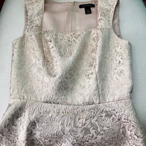 Barely worn peplum style top